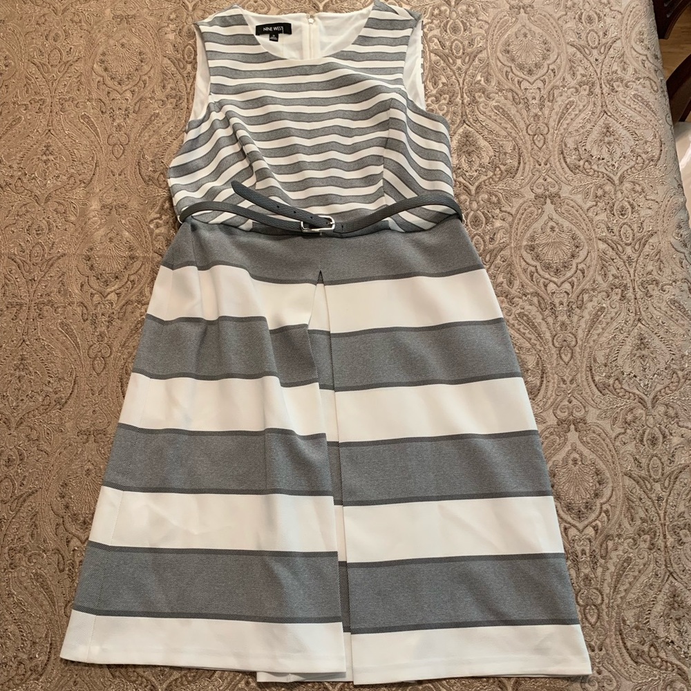 Nine West Stripe Dress - Picture 1 of 4